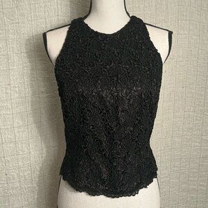 Vintage Carmen Marc Valvo Embroidered Top